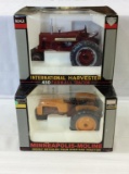 Lot of 2-1/16th Scale Die Cast Metal Toy Tractors