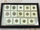 Collection of 14 Nickels Including