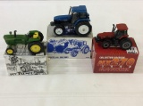 Lot of 3 Sm. Toy Tractors in Boxes Including