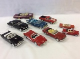 Lot of 9 Die Cast Collector Cars Including