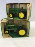 Lot of 2 Ertl 1/16th John Deere Die Cast Toy