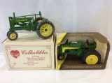 Lot of 2 Ertl John Deere 1/6th Scale Die Cast