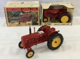 Lot of 2 Ertl 1/16th Scale Die Cast Massey