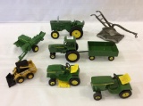 Group of Sm. John Deere Toys Including