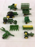 Group of John Deere Miniature Farm Machinery