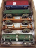 Lot of 5 Various Older American Flyer Train Cars