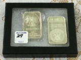 Lot of 2-5 Troy Ounce .999 Fine Silver Bars