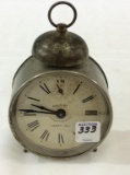 Old Alarm Clock w/ Adv. Sold by Powers