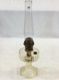 Clear Glass Aladdin Kerosene Lamp w/ Clear