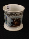 Limoge France Occupional Shaving Mug w/ Cow Design