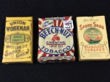 Lot of 3 Bags/Boxes of Smoking Tobacco