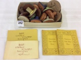 Group of 16-Scandovian Cookie Stamps w/ Recipe