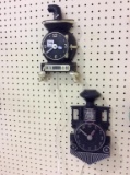 Lot of 2 Electric Clocks-Mastercrafters Model 830