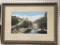 Lg. Framed Wallace Nutting Print-A Little River