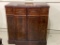 Unusual Mahogany Dbl Doored Cabinet