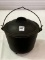 Sm. Heavy  Cast Iron Pot w/ Lid &