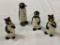 Lot of 4 Vintage Penguins Including Ramp Walker-