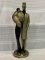 Heavy Contemp. Tall Statue-Signed-