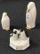 Lot of 3 Including 2 Penguin Figurines-Japan