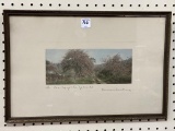 Framed Wallace Nutting Print-The Beauty of the