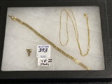 Ladies Gold Jewelry Including 14K Italy