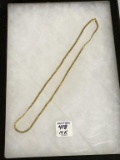 Ladies 14K Gold 3.5 MM Link Chain-Total Weight