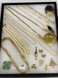 Collection of Ladies Costume Jewelry