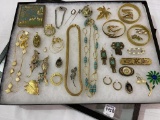 Collection of Costume Jewelry Including