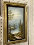 Framed Landscape Painting