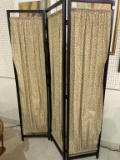 Metal Three Section Dresser Screen