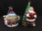 Lot of 2 Christopher Radko Glass Ornaments