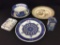 Lot of 5 Ironstone & Blue & White Pieces