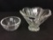Lot of 2 Including Sm. Waterford Crystal Bowl-