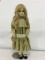 Lg. Bisque Doll Bru J #13