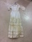 Vintage White Ladies Dress