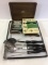 Group of Cutco Including 5 Utensils, Cookbook,