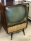 Vintage Emerson Tru-Slim TV on Swivel Stand