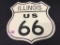 Contemp. Metal Sign Illinois US 66