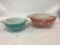 Group of Matching Pryex Bowls Including