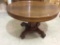 Round Oak Pedestal Table (48 Inch Round)