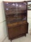 Mid-Century Modern Style Glass Door Cabinet