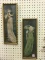 Lot of 2 Sm. Framed Victorian Ladies Pictures