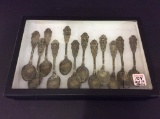 Lot of 12 Matching Sterling Silver Spoons-