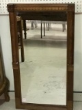 Antique Wall Hanging Mirror (40  Inches Tall