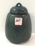 Blue Rookwood Covered Vase w/ Lid-1918