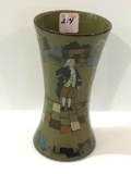 Buffalo Pottery Deldare-ware Vase (7 Inches