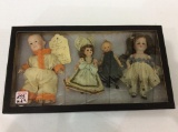 Lot of 4 Sm. Antique Dolls Including AM Germany