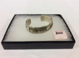 Ladies Vintage Sterling Silver Americana Bracelet