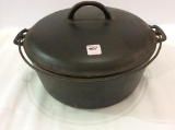 Griswold #10 Cast Iron Dutch Oven w/ Lid