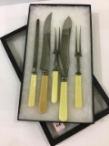 Mutual 5 Piece Carving Knife Set w/ Knife Steel